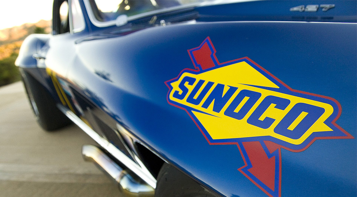 Greg Pickett Corvette Close Up Sunoco